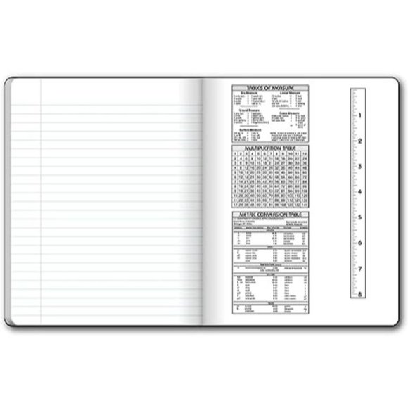 New 4 Pack of Wide Rule IScholar Composition Black and White Notebook - Picture 3 of 4